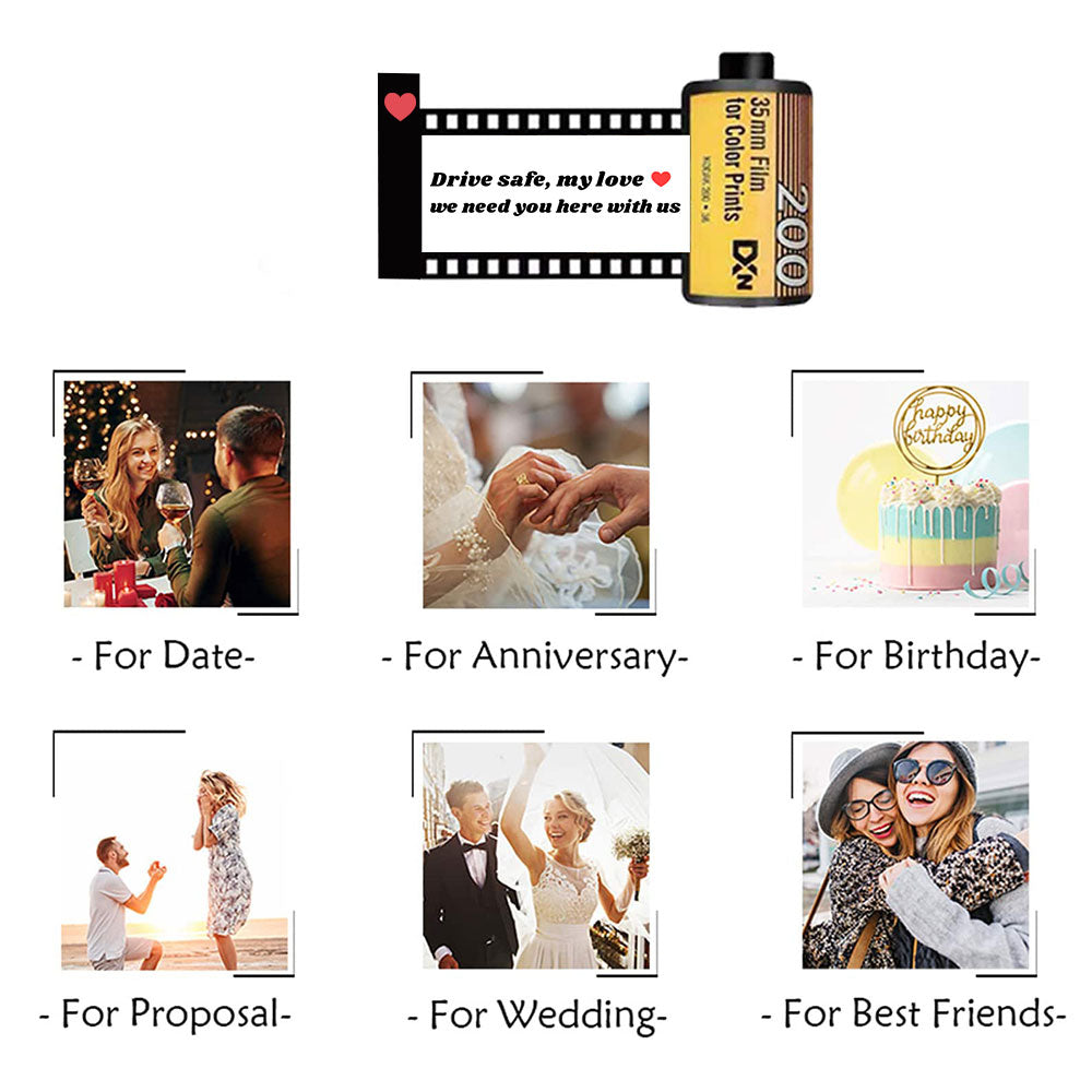 Custom Vintage Memory Film Roll