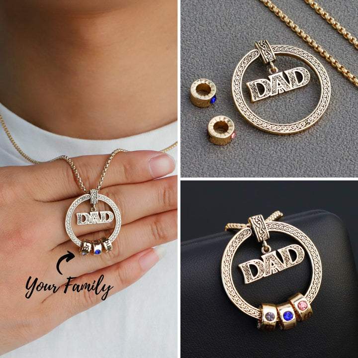 Custom Love Necklace For Mom/DaD