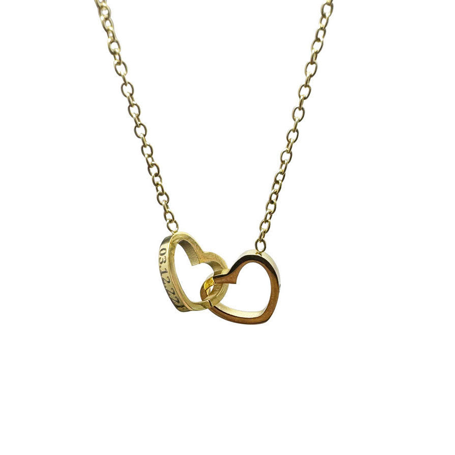 Eternal Rose Box - W/ Engraved Necklace & Real Rose