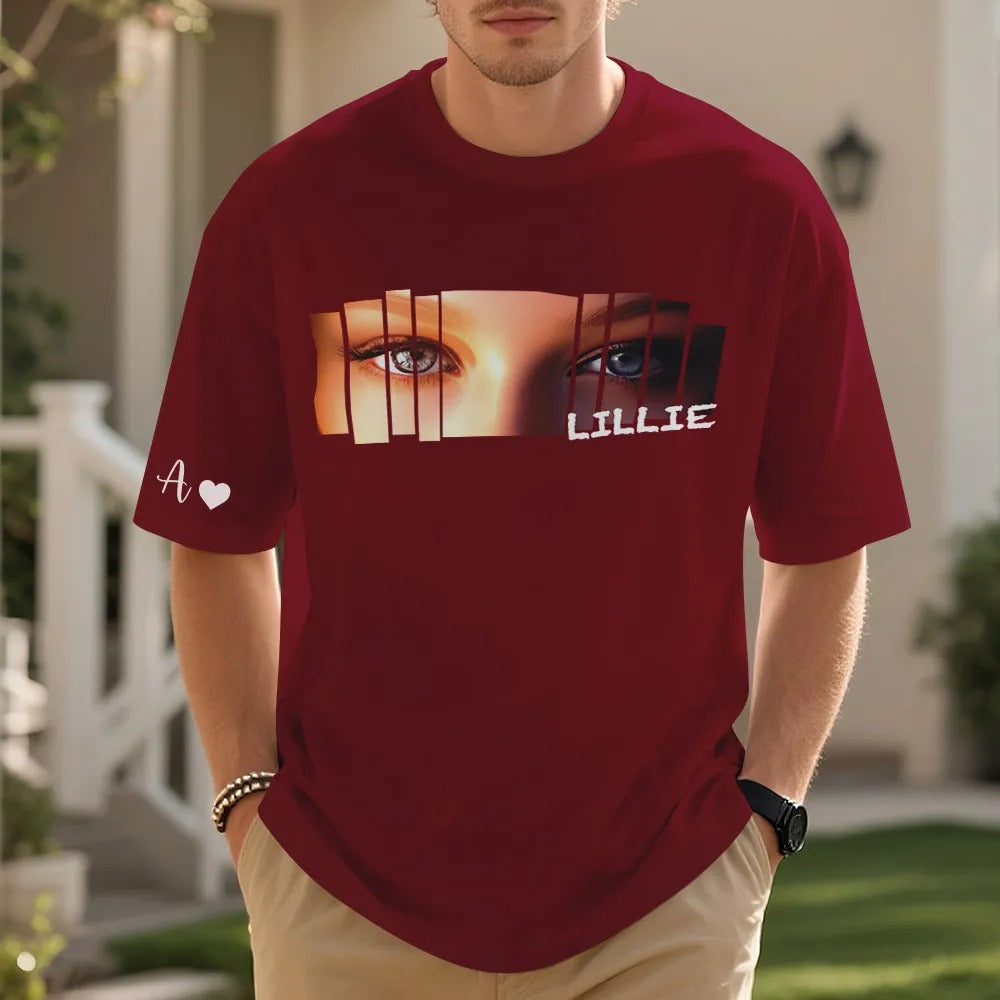 Custom Eyes Graphic Tee