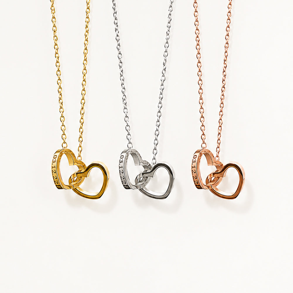 Eternal Rose Bear - W/ Engraved Necklace & Real Rose
