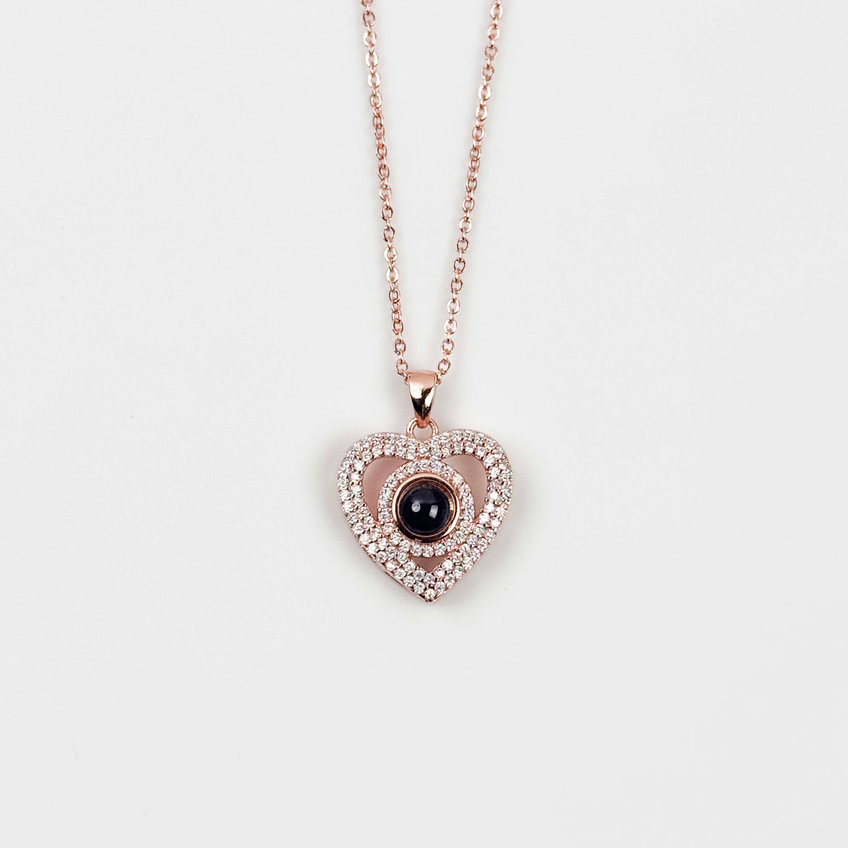 Personalized Projection Photo Necklace