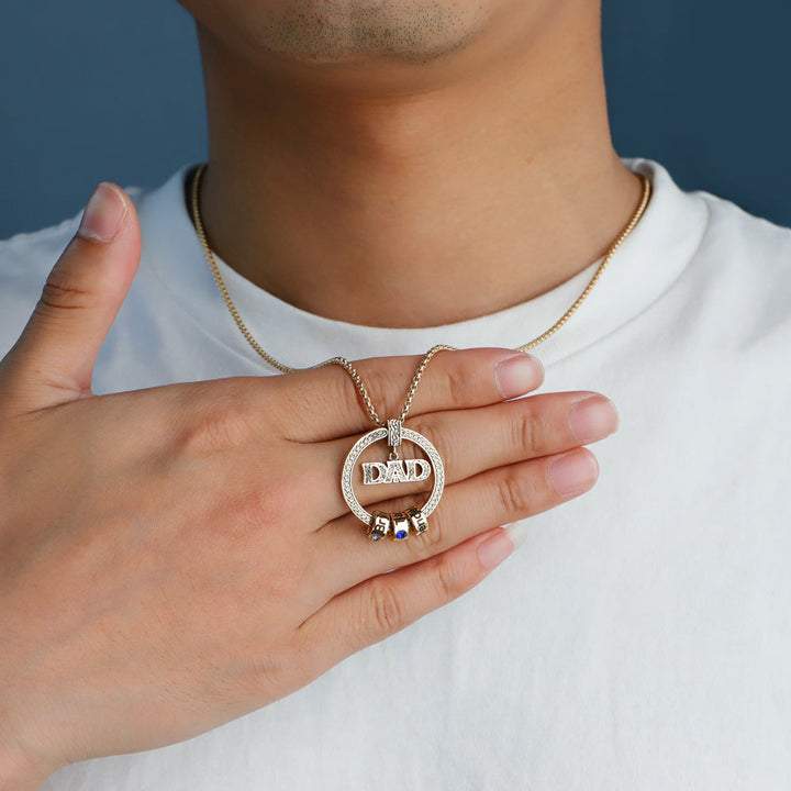 Custom Love Necklace For Mom/DaD